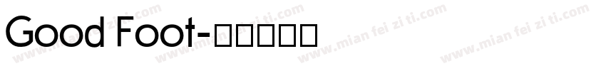 Good Foot字体转换